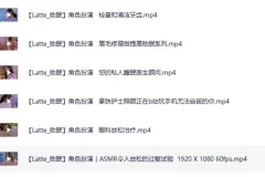 外国油管ASMR主播Latte角色扮演：医生护士检查照护哄睡助眠合集
