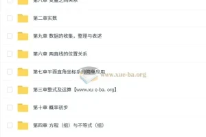 朱韬2025智慧课堂新初中数学7 – 9年级易错500题（讲义+配套视频）