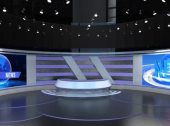 690+款虚拟演播厅绿幕背景素材合集：直播绿幕必备素材