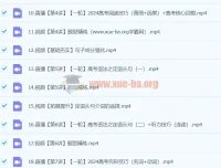 张彩琪 2024 高三高考英语 A 班暑假课程