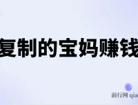 可复制的宝妈赚钱课程：全方位创业与副业指南