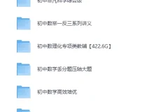 初中数理化专项类教辅合集：适合各层次学生的学习资料