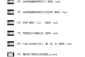 《参透易经奇门玄学：22门预测技术的逻辑与应用课程》