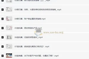 金融小白财富管理课：银行、信托、公募等多品类投资全解析