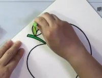 7天学会亮彩蜡笔儿童画教程：零基础入门（专为3 – 8岁儿童设计）