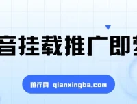 抖音挂载推广即梦AI：低门槛变现项目，小白可实操