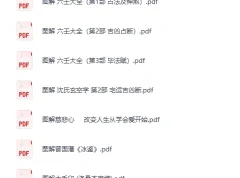 《图解中国传统文化合集：涵盖相术、风水、佛学等多领域》