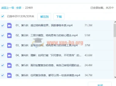 《结构思考力：透过结构看思考》