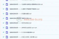 高一物理大招视频救命包：必修一基础篇