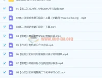 2024高二化学冷士强下学期寒假班