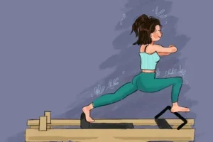 欧阳春晓6周维密薄肌线条弹力带普拉提课程