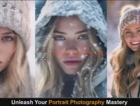 Midjourney v5、ChatGPT和Bard：Esther Olga Blikhar AI人工智能人像摄影大师班（15节，中英字幕）