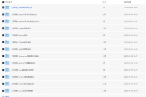 码同学全栈测试开发实战课程：20+热门技术合集