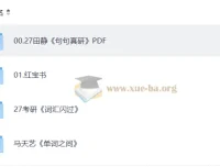 2027考研英语复习资料PDF合集：田静《句句真研》等