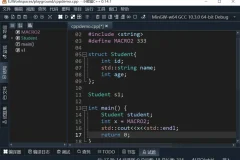 轻量高效的C/C++集成开发环境 小熊猫 C++ v3.1 绿色版