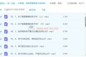 陈默：帮助青春期孩子养成好性格（2.0版）音频