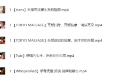 精彩 ASMR 助眠按摩视频：每日更新