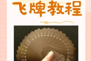 飞牌教程：从零起步掌握飞牌技巧，圆童年飞牌梦