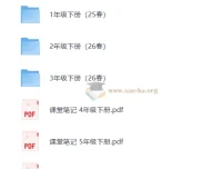 2026 人教版小学语文 1-6 年级下册课堂笔记寒假预习资料