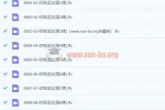 初中英语初级语法60课视频课程及PDF讲义