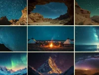 照片后期特效合成课程：换天空、加礼花等多种特效制作