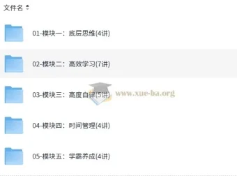 高冷冷《如何成为学习高手》教程
