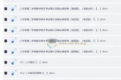 人教版初中数学八年级下册考点与题型精讲精练突破