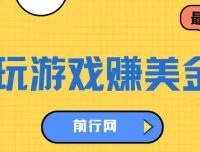 海外游戏任务平台：玩游戏与问卷任务赚美金，可多账号操作
