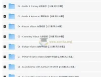 《AumSum Time》数理化生英文字幕全科启蒙动画片