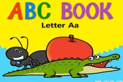 幼儿英语启蒙动画《字母书 ABC Book》：含音视频+电子书