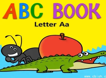 幼儿英语启蒙动画《字母书 ABC Book》：含音视频+电子书
