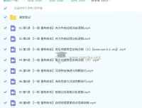 王群2026高三高考地理一轮暑假班与秋季班课程