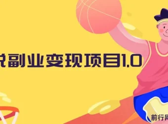 黄岛主小说副业变现项目1.0