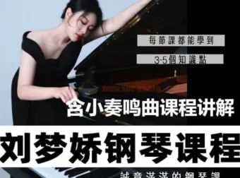 刘梦娇钢琴技巧课程：小奏鸣曲集课讲解