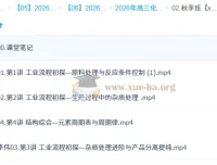 李伟 2026 高三高考化学一轮 A+尖端秋季班课程