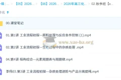 李伟 2026 高三高考化学一轮 A+尖端秋季班课程