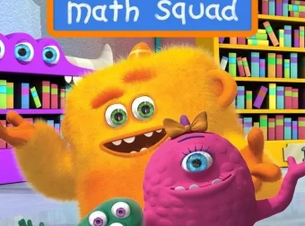 《怪物数学小分队》中文版数学益智动画片全50集