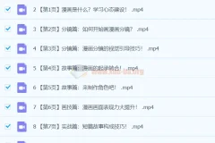 【简笔漫画】《今天开始画漫画：零基础入门到创作》漫画课程