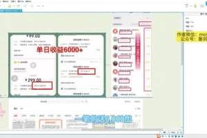 几分钟就收一次钱的暴利兼职副业项目：市面收费5360