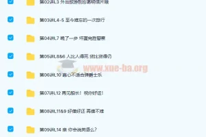 褚连一《新概念英语二册》L1 – L96（全）76讲带讲义