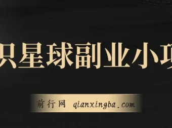 知识星球副业小项目：每月2000 – 5000实战方法课程