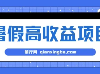暑期小游戏赛道高收益项目：日收益1 – 2k+，长期稳定、上手快、门槛低【揭秘】