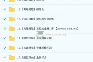 陈潭飞初三化学中考培训班（秋下·全国版·A+）