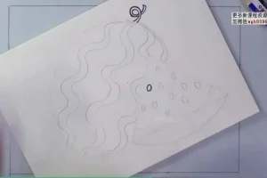 儿童蜡笔画入门教程：零基础学画常见水果蔬菜