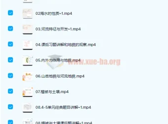 2022高考地理张艳平一轮复习暑秋联报及二轮寒春百日冲刺课程