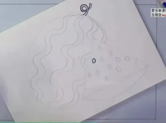 儿童蜡笔画入门教程：零基础学画常见水果蔬菜