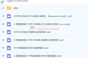 杜春雨2024初三中考物理S春季班（上下）