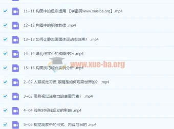 周森Forest《解码构图》摄影构图教程