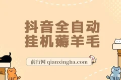 抖音全自动挂机薅羊毛项目：单号日收益5 – 500 +，纯躺赚模式