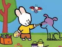 法国国宝级简笔画启蒙动画《路易小兔子 Louie》(1-4季)